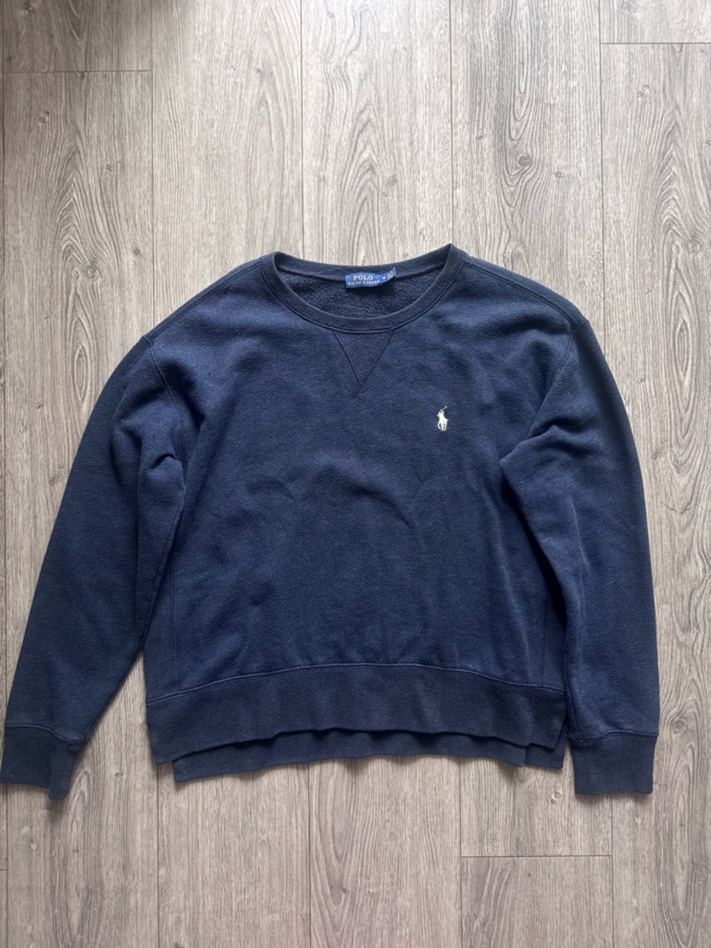 Polo by Ralph Lauren Men's Navy Crewneck Sweatshirt size m